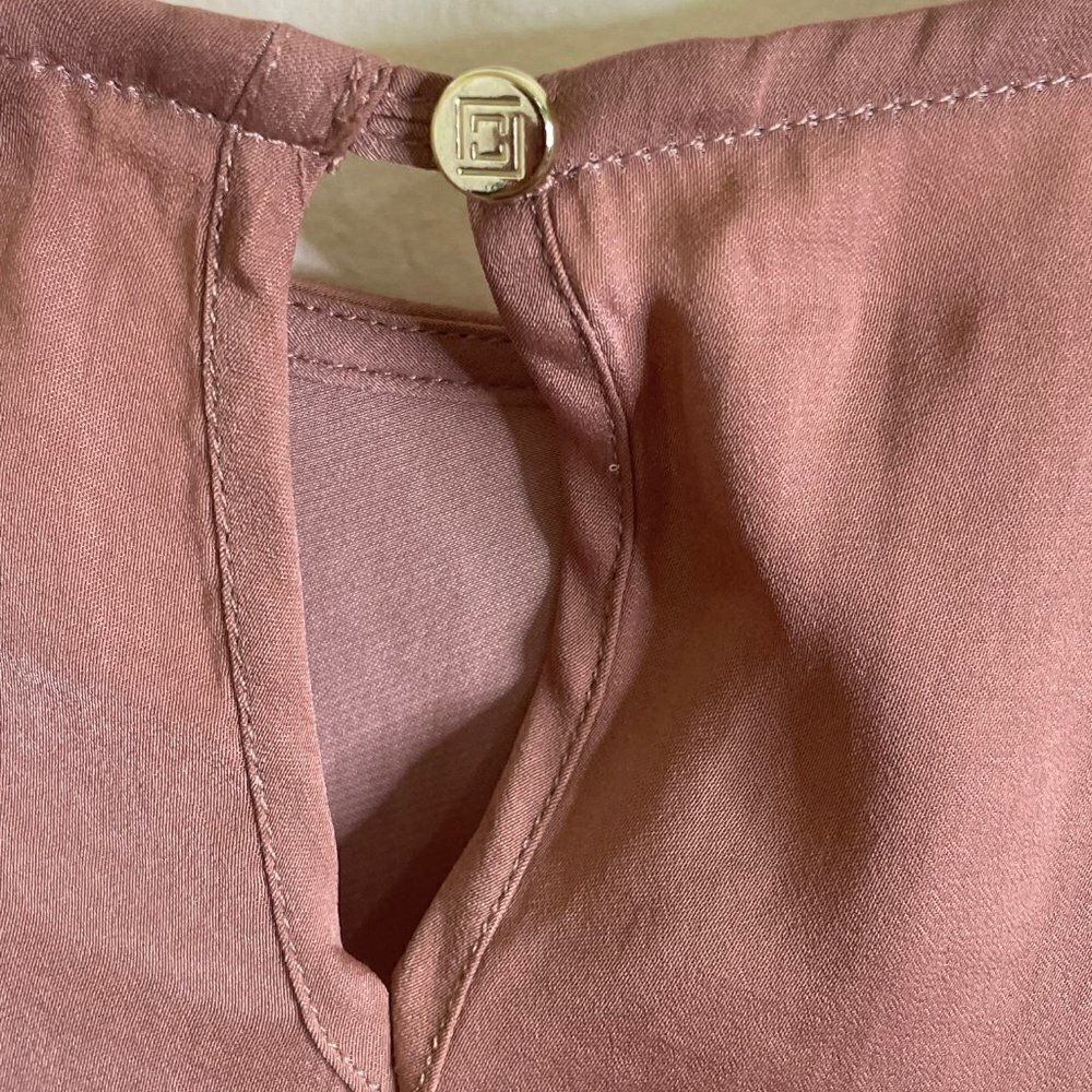 NWT Liz Claiborne Sleeveless Blouse, Women's Size XXL, Copper NEW MSRP $44 * - Picture 4 of 8